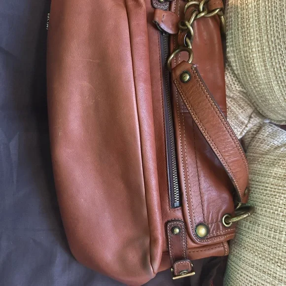 Coach shoulder bag pure leather - Picture 6 of 15